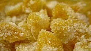 How to Crystalized or Candied Ginger video recipe by Bhavna [upl. by Aniaz]