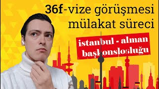 MÜLAKAT SÜRECİ 36F  Yükseköğrenime Hazırlık Amaçlı Dil Kursu Vizesi [upl. by Fairfax]