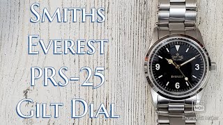 Smiths Everest PRS25 36 mm Gilt Dial [upl. by Assenov555]