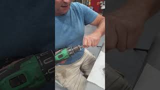 CRAZY Steel Wool Drill Trick For Restoration removerust diygarage rustremover motorcyclelife [upl. by Gnemgnok]