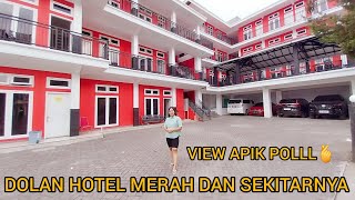 JALAN JALAN RED HOTEL DAN HOTEL SEKITARNYA VIEW LUAR BIASA METIK STROBERY [upl. by Euqinad446]