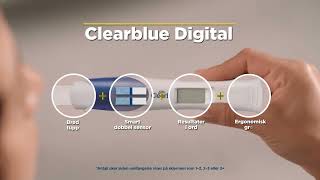 Clearblue® Digital Graviditetstest med Ukeindikator kun for Norge [upl. by Soisatsana394]