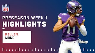 Kellen Mond Highlights from Preseason Week 1  Minnesota Vikings [upl. by Airbmac]