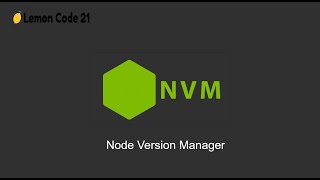 How to Install nvm on windows [upl. by Vezza477]