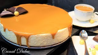 Receta Tarta o pastel de caramelo  Recetas de cocina paso a paso tutorial Loli Domínguez [upl. by Grath405]