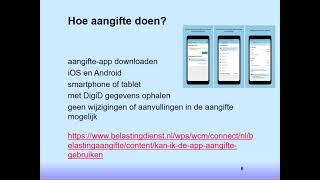 Webinar  Belastingaangifte 2020 [upl. by Egrog105]