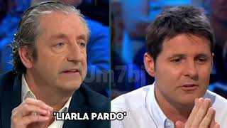 Jesús Cintora vs Pedrerol por los PITOS al HIMNO y las CAMISETAS AMARILLAS en la final de copa [upl. by Lion]