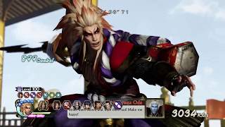 Samurai Warriors 4II  Survival  Level 100  Keiji Maeda  No Rage Mode  Perfect Custom Weapon [upl. by Jule271]