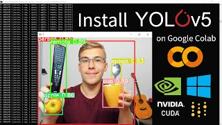 Install YOLOv5 to Detect Objects on Windows amp Google Colab with PyTorch GPU Support  Part 1 [upl. by Enohs]