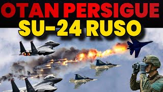 🔴BOMBARDERO RUSO INVADE ESPACIO OTAN y LO PERSIGUEN CAZAS GRIPEN🔴SE ENFRENTARON [upl. by Jorge]