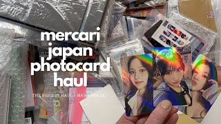 HUGE Mercari Japan Photocard Haul 118 packages albums and pcs [upl. by Latham90]