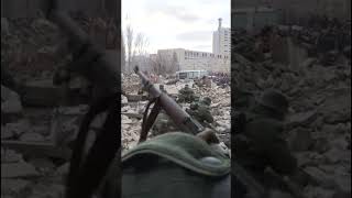 German soldiers attack Stalingrad WW2 reenacting [upl. by Danete]