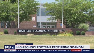 Hayfield Secondary School faces football recruiting scandal [upl. by Bekaj]