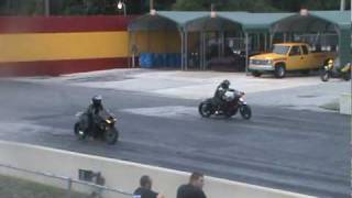 kawasaki zx14 vs sportster [upl. by Yleoj]