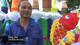 Larger Than Life Chinese Lanterns Make Southern California Appearance [upl. by Ycart]