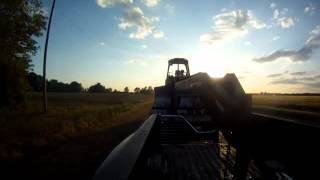 F350 Dually hauling D5G Dozer [upl. by Vizzone169]