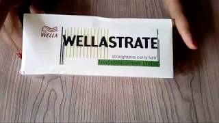 Wella wellastrate hair straightening cream review [upl. by Bancroft]