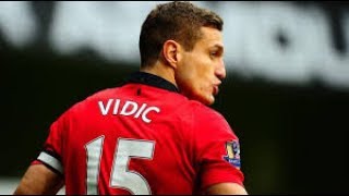 Nemanja Vidic Manchester United 2008 Goal vs Michael Carrick All Stars [upl. by Krysta]