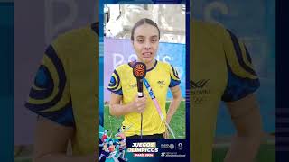 Así va la triatleta María Carolina Velásquez en París 2024 [upl. by Atalya]