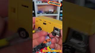 Horse Box in Metalflake Gunmetal Gray 2000 Matchbox Mainline unboxing [upl. by Nerrak]