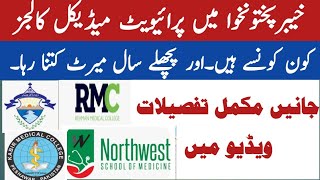 KPK private medical colleges merit list 20232024  Closing merit of private medical colleges [upl. by Einapets]