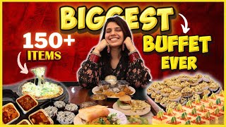 150 Item Biggest Buffet in Delhi NCR at Barbeque Times 🔥📍 Sushi inside Buffet ❤️ [upl. by Kelcey792]