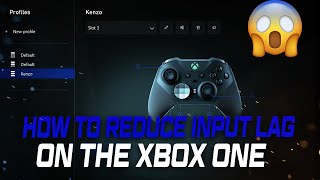 HOW TO REDUCE INPUT LAG ON XBOX ONE  SERIES CONSOLES [upl. by Lucchesi]