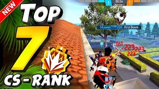 top 7 hidden place in CS rank 🤯🤯freefire subscribe [upl. by Aloivaf]