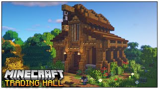 Simple and Easy Villager Trading Hall for Minecraft 116 How to Build [upl. by Plate]