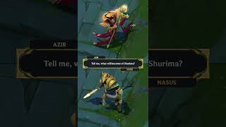 Azir Interactions Part 6  League of Legends [upl. by Derman8]