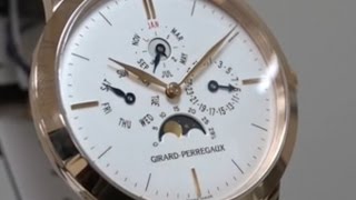 Girard Perregaux 1966 Perpetual Calender Ref No 9053552131BK6A [upl. by Assilak350]