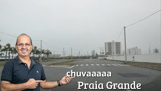 CHUVA EM PRAIA GRANDE  SP [upl. by Yllatan]