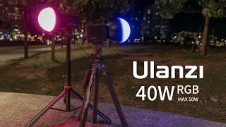 Ulanzi L024 40W RGB Light [upl. by Nonahs]