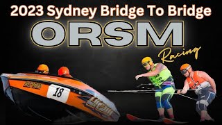 ORSM Water Ski Racing Team Sydney Bridge To Bridge 2023 [upl. by Frazer]