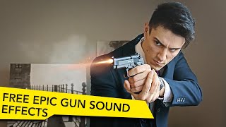 Gunshot Sound Design Free Gun Sound Effects [upl. by Nnyleahs]