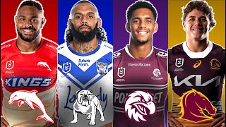 THE FASTEST PLAYER FROM EVERY NRL TEAM 202425 [upl. by Neltiac]