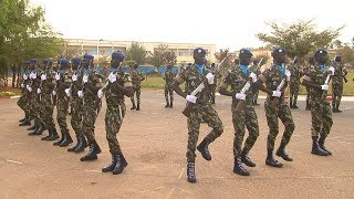 SÉANCE DE RÉPÉTITION DES GENDARMES À LA LGI DE MBAO [upl. by Niddala]