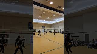 Rivkahs Powerfull Serve amp Valerias Spike Secures Point Girls Junior Varsity Volleyball Match fyp [upl. by Warfold495]