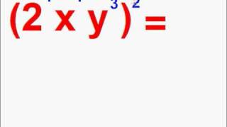 Exponents with Parenthesis [upl. by Yadnil889]