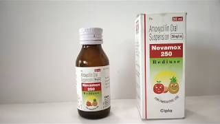 novamox 250 oral suspension dosage amoxicillin 250mg5ml dosage chartin hindi [upl. by Whittaker]