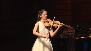 María Dueñas  Bach  Partita No 2  Allemande  2017 Zhuhai International Violin Competition [upl. by Swope]