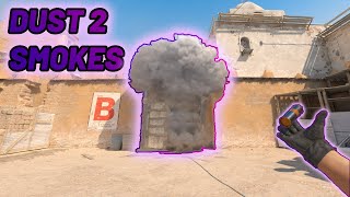 Entry Level DUST 2 PreThrow Smokes Dust 2 How To [upl. by Riggins11]