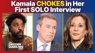 Kamala CHOKES Miserably in SOLO Interview [upl. by Ylla]