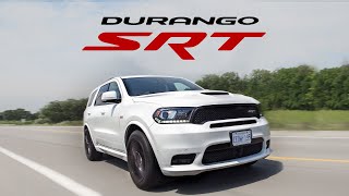 2018 Dodge Durango SRT Review  Big and Loud [upl. by Mell113]