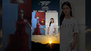 transisibenderaindonesia VS luarnegerishortsfypシ゚ douyinflagtrendfyptiktok [upl. by Ned]