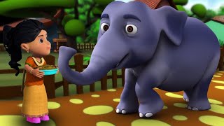 Hathi Raja Kahan Chale  Hindi nursery rhymes for kids  More Hindi Rhymes [upl. by Bond]