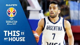 Facundo Campazzo  Argentina  Top Plays Rd1  FIBA Basketball World Cup 2019 Americas Qualifier [upl. by Hurd]