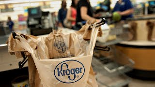 FTC Sues to Block 246 Billion KrogerAlbertsons Deal [upl. by Domel809]