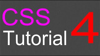 CSS Layout Tutorial  04  Adding the main content section [upl. by Hooge]