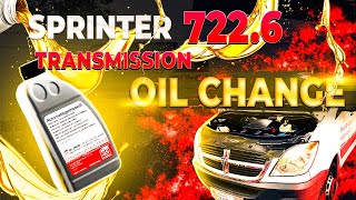 SPRINTER 7226 TRANSMISSION OIL CHANGE [upl. by Cates]